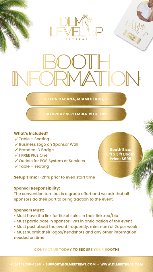 MIAMI BEACH RETREAT BOOTH SEP 19TH 2026