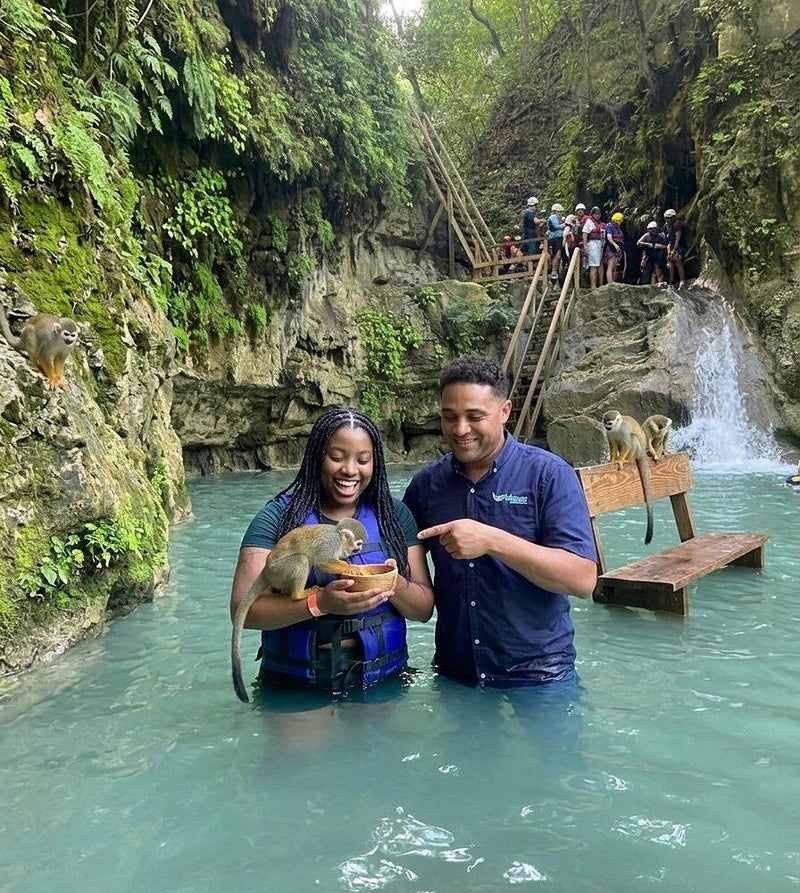 Damajagua 12 Waterfalls Monkey Experience Adventure